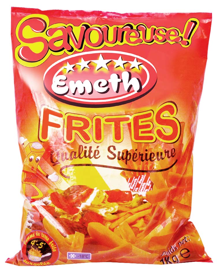 Frites qualité supérieure EMETH 1kg