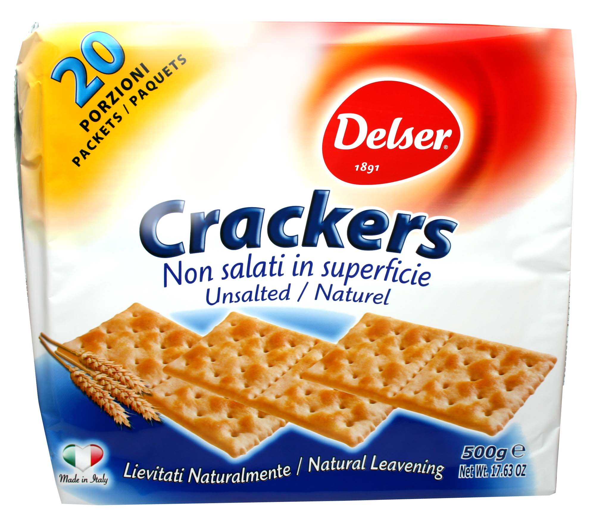 Crackers salati in superficie - Italy-D - 500 g