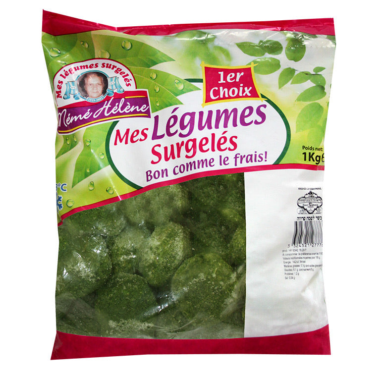 ÉPINARD HACHÉ PORTION 1.0 kg