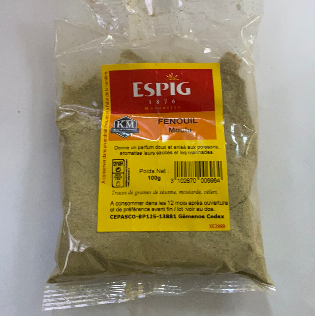Fenouil en graines ESPIG 100g