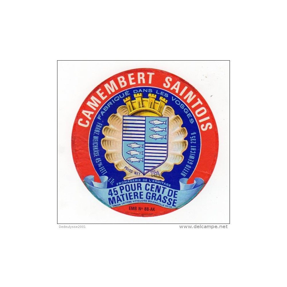 Camembert SAINTOIS 235g