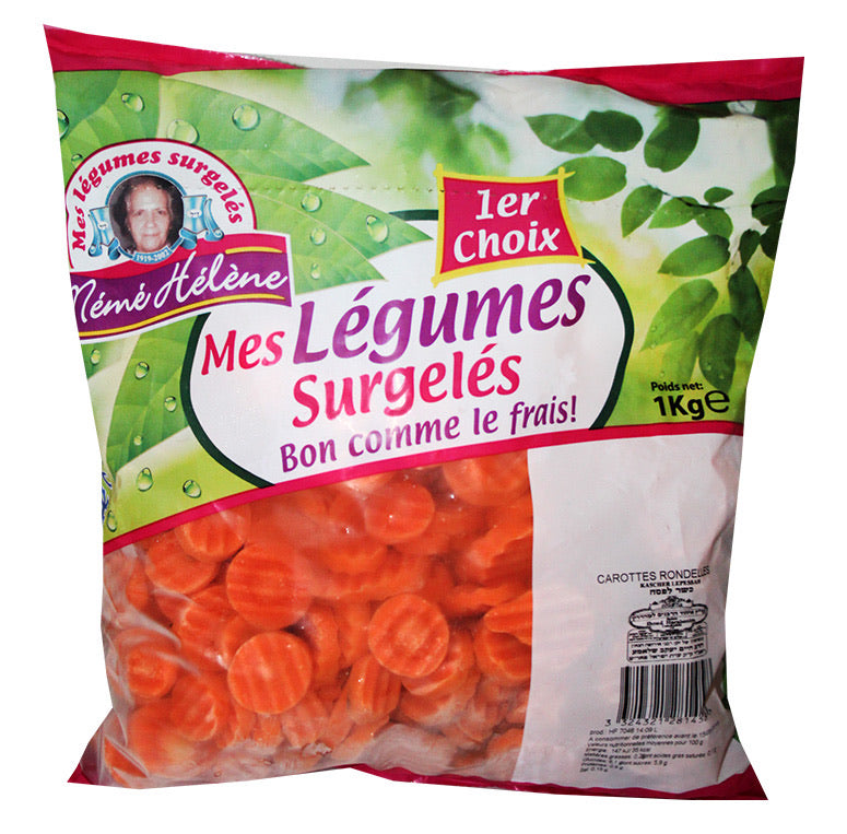 Carottes en rondelle MÉMÉ HÉLÈNE 1kg